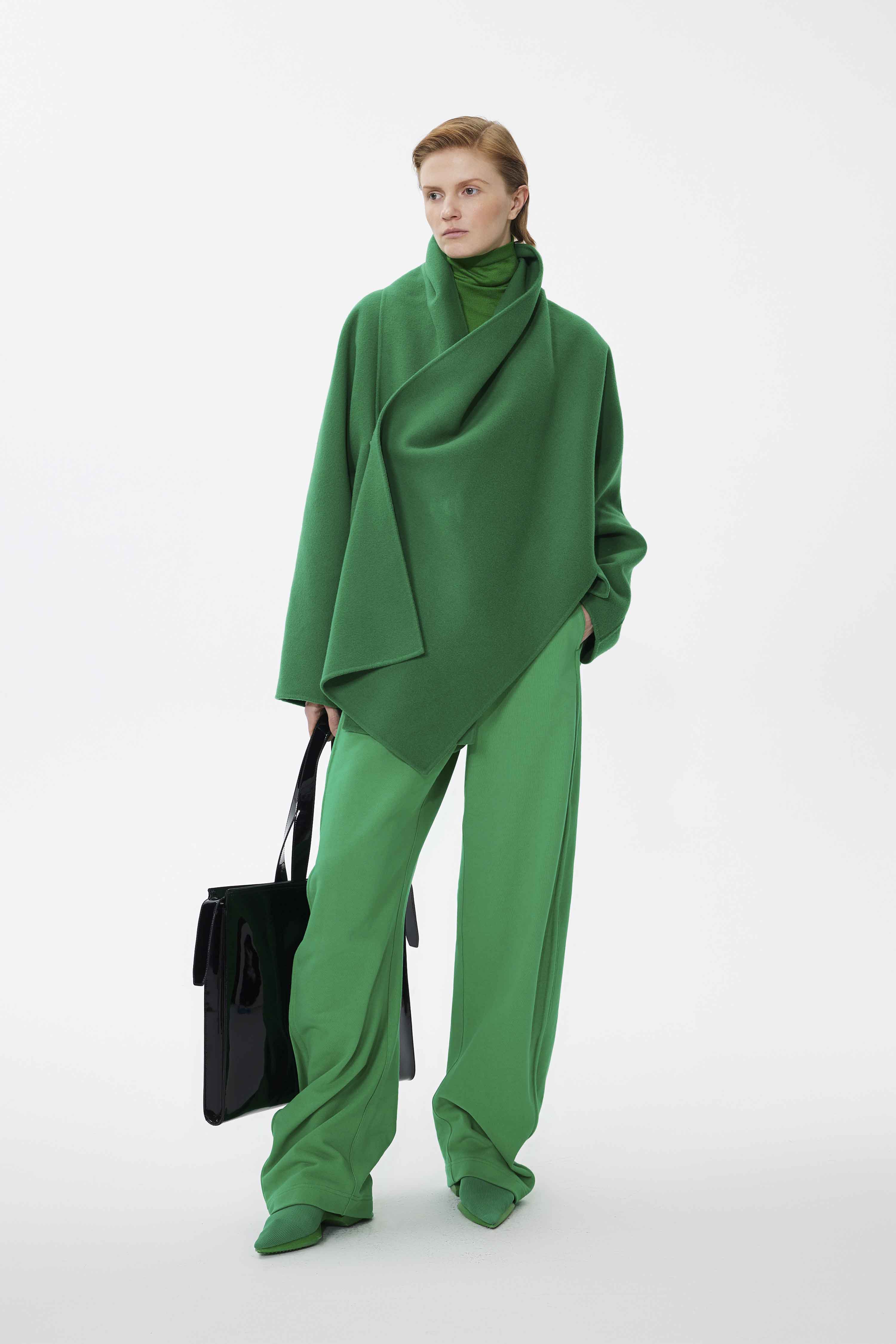 ジャケット・アウター JNBY Scarf-neck Wool-blend Cape Classic Scarf-neck Jacket – JNBY ONLINE STORE